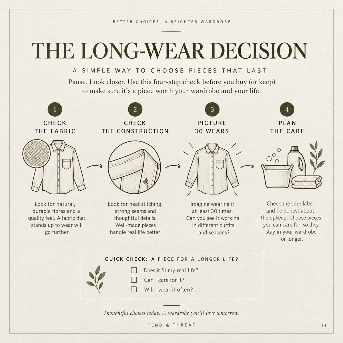 Make Your Wardrobe Last