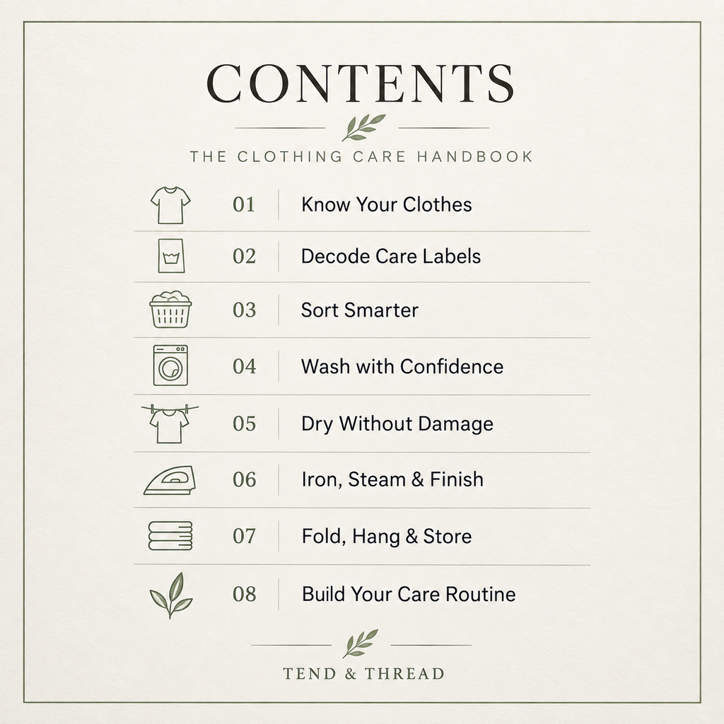 The Clothing Care Handbook