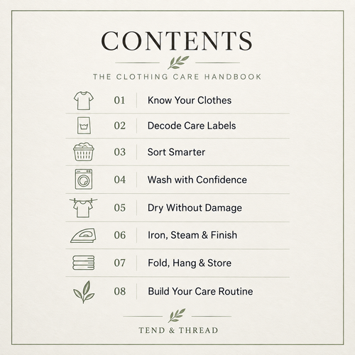 The Clothing Care Handbook