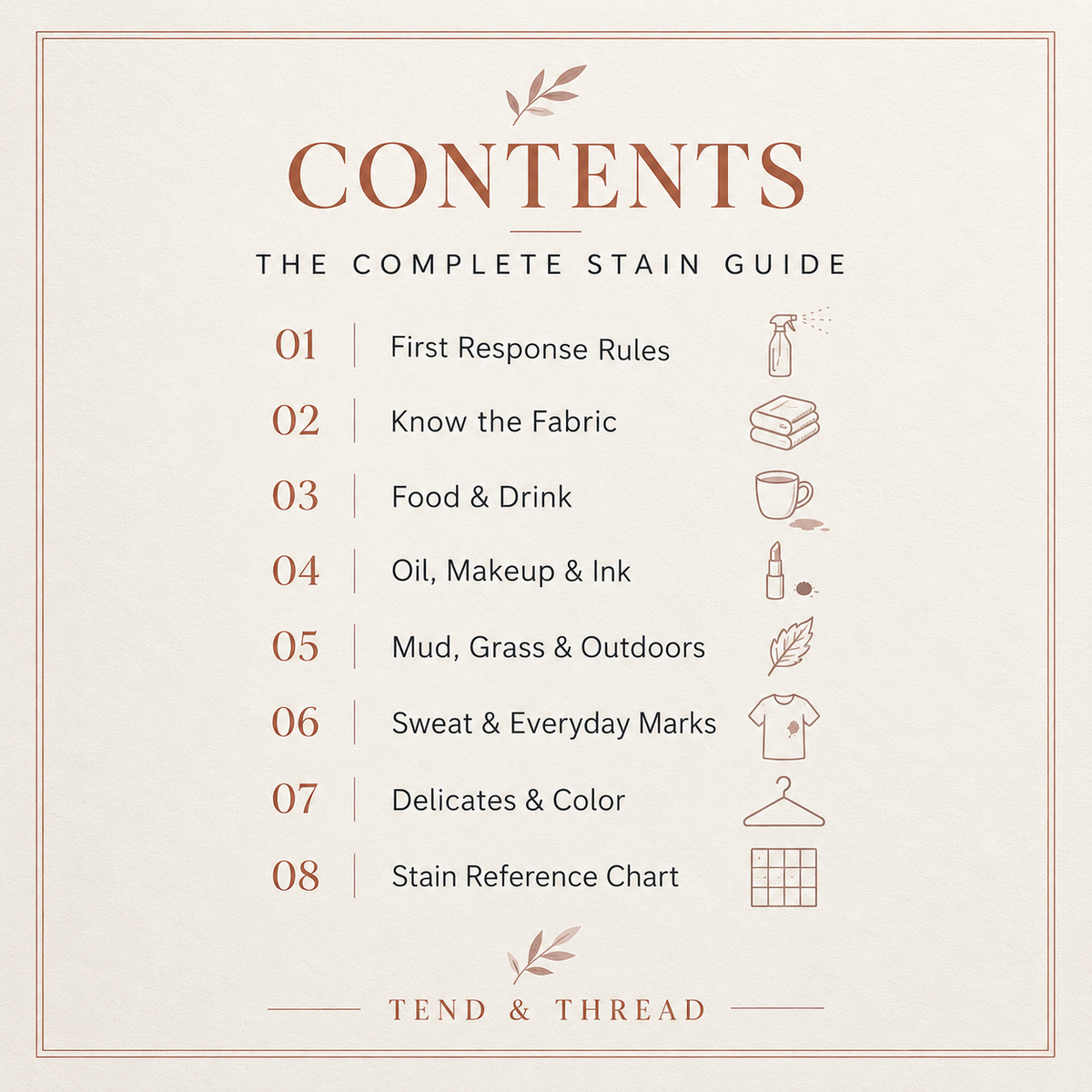 The Complete Stain Guide